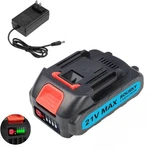 21V Mini Chainsaw Battery 2000MAH With Charger Adapter For Electric Tools New. Price: $26.54.