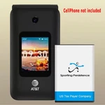 Superior Quality 1550MAH Extra Displaceable Battery Cricket Debut Flip U102AC New. Price: $31.52.