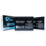 2-PACK Schwinn Missile Fs Battery UB12100-S 12V 10AH Sealed Lead Acid Sla Agm New. Price: $49.99.