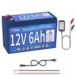 12V 6AH LIFEPO4 Lithium Battery, 4000+ Cycles 14.6V 2A Char... New. Price: $50.73.