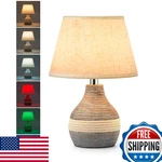 Umexus 10 Ceramic Cordless Table Lamp W/timer, Dimmer, Remote, Linen Shade New. Price: $57.45.