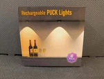 Willed Rechargeable Puck Lights With Remote Control, 3 Color Temperatures And Ti New. Price: $30.00.
