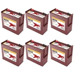 6 Pack Of Trojan J185-AES 12V Superior Deep Cycling Vrla Agm Batteries Bci 921 New. Price: $5093.71.