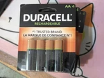 Duracell DX1500 Aa 2500 Mah Nimh 1.2 V Rechargeable Batteries - Made In 2021 New. Price: $16.99.