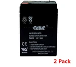 Pack Of 2 Casil 6V CA650 Rechargeable Battery Replaces 4AH 4.5AH New. Price: $23.25.