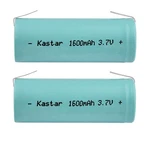 Kastar 2-PACK NCR18500A Li-ion Rechargeable 3.7V 1600MAH Battery With Tabs New. Price: $13.99.