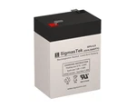 Sigmastek Battery Replacement For Gs Portalac PE6V4WS, Sla Rechargeable 4.5AH New. Price: $12.55.