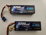 Zeee 5200MAH High Performance Lithium Battery 80C 11.1V 57.72WH (2 Batteries) New. Price: $49.96.