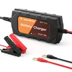 12V 10A Lithium Battery Charger, Powerurus LIFEPO4 Black New. Price: $37.90.