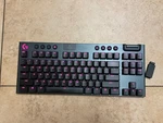 Logitech G915 X Lightspeed Tkl Wireless Mechanical Gaming Keyboard, Black Used. Price: $64.95.