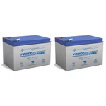 Power-sonic Battery For F2,12V 12AH Ea. Pack New. Price: $59.99.