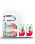 Ebl 4PACK Usb Rechargeable Battery Lithium Li-ion Batteries 5400MWH Volt New. Price: $22.89.