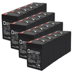 Mighty Max ML4-6 Volt 4.5 Ah Sla Battery Pack Of 20 New. Price: $144.99.