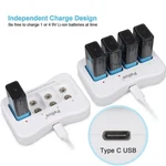 Pallus 9V Lithium Rechargeable Batteries 850MAH Li-ion Charger Lot New. Price: $83.98.