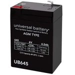 6 Volt 4.5 Ah New Battery For Hubbell 0120255 Dual-lite 12-255. Price: $16.99.
