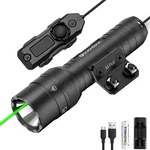 Toughsoul Mlok Green Laser Tactical Flashlight 1250 Lumens, Rechargeable Flas... New. Price: $97.08.