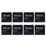Mighty Max 6V 210AH Dual Terminal Sla Replaces Yamaha Concierge - 8 Pack New. Price: $1599.99.