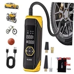 Olgeo Tire Inflator Portable Air Compressor, 180PSI Cordless 6X Faster Black New. Price: $73.70.