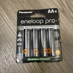 Panasonic BK-3HCCA4BA Eneloop Pro Aa High-capacity Ni-mh Pre-charged Recharge New. Price: $31.09.