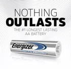 (16) Aa, Energizer, Ultimate Lithium, 25 Year Shelf Life, Batteries New. Price: $28.99.