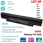 Lot Battery For Dell Latitude 3340 3350 YFDF9 5MTD8 JR6XC 11.1V 5200MAH 6CELL New. Price: $1845.00.