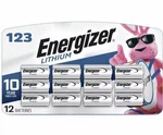 Energizer Lithium 123 12CT Pack 1500MAH Li-ion Battery 12/2029 New. Price: $20.99.