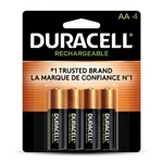 Duracell Rechargeable Aa Batteries 4 Count New. Price: $18.34.