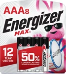 Energizer Max Aaa Batteries (8 Pack), Triple Alkaline New. Price: $18.72.