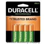 4 Duracell Aa Rechargeable Pre Charged Nimh Batteries (2500 Mah, DX1500) New. Price: $18.34.