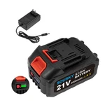 Sousky Mini Chainsaw Battery, 21V Lithium With 4000MAH, Black New. Price: $36.21.