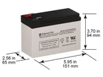 Battery ELK-1280 Sigmastek Replacement New. Price: $19.49.