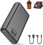 Dr.hill 7.4V Heated Vest Battery Pack, 30000MAH Huge Capacity Power Bank With 3. New. Price: $41.79.
