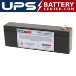 Gp GB2.6-12 12V 2.6AH F1 Replacement Battery New. Price: $28.99.