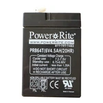 Case Of 20 Power Rite PRB64 6V 4.5AH Emergency Light Replacement Battery New. Price: $199.99.