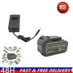 20V Max 5.0AH Battery & Charger Kit Combo- Power Tool Essentials (1 Pack) New. Price: $14.29.
