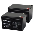 Expertpower Set Of - 12AH Sealed Lead Acid Agm Sla Battery 12VOLT 12AMP New. Price: $55.99.