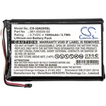 Cameron Sino 3.7V 1000MAH Li-ion Replacement Battery For Garmin Dezl 760LMT New. Price: $20.50.