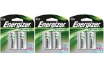 6 Energizer Rechargeable Battery New. Price: $35.39.