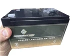 Chrome Battery 12V 12.5AH Sla Agm Sealed Open. Price: $15.00.