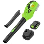 Leisch Life 21V Leaf Blower Cordless: Handheld Electric Lightweight 2.0AH New. Price: $68.75.