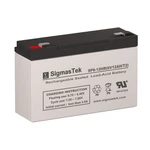 Sigmastek SP6-12HR Sla Battery New. Price: $20.99.