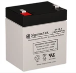 Sigmastek SP12-5 (T1) Sla Agm Battery Replacement For Leoch DJW12-4.5 New. Price: $16.99.