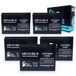 5-PACK Schwinn S500 S350 Battery UB12100-S 12V 10AH Sealed Lead Acid Sla Agm New. Price: $116.99.
