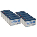 Power-sonic 12V, 7AH Battery Compatible With Jupiter JB12-009F2 10 Pack New. Price: $199.99.