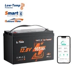 Litime 12V 165AH Series Smart Bluetooth Lithium Battery Bms For Solar Rv Marine New. Price: $489.99.
