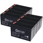 Mighty Max 12V, 6.5AH, Agm, F2 Terminal, Replaces Liven LVH12-21W 8 Pack New. Price: $134.99.