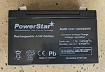 Powerstar AGM610 10AH 6V Rechargeable Battery New. Price: $21.99.