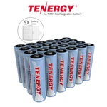 Tenergy 24PCS 1.2V 2500MAH Nimh Rechargeable Batteries Cells AA+6 Cases New. Price: $41.49.