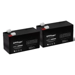 Pack - Expertpower 12V 1.3AH Rechargeable Sla Battery With F1 Terminals New. Price: $27.49.