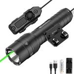 Toughsoul 1250 Lumens Tactical Flashlight Green Laser Sight For M-lok W/ Remote New. Price: $49.99.